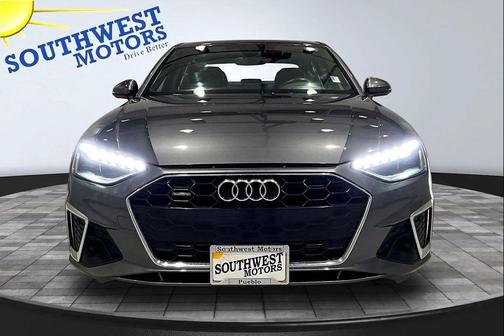Daytona Gray Pearl Effect 2022 Audi A4 45 S line Premium Plus