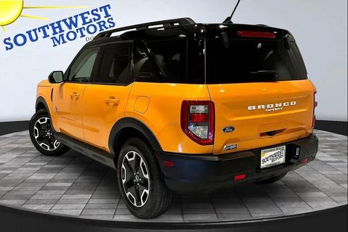 Cyber Orange Metallic Tricoat 2023 Ford Bronco Sport Outer Banks