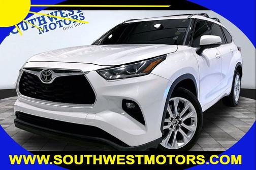 Wind Chill Pearl 2022 Toyota Highlander Limited