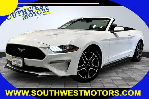 White 2023 Ford Mustang EcoBoost Premium