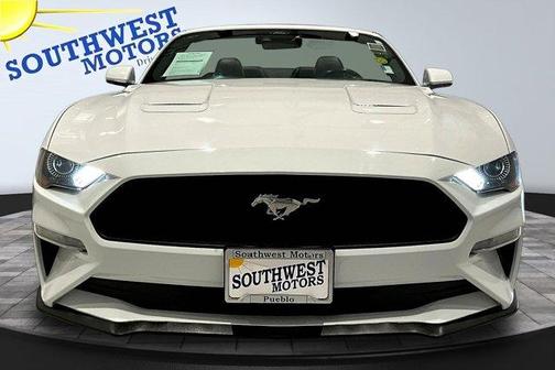 White 2023 Ford Mustang EcoBoost Premium