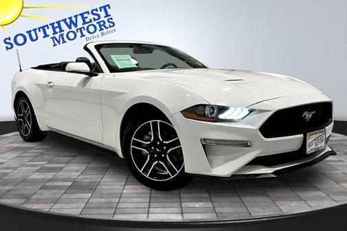 White 2023 Ford Mustang EcoBoost Premium