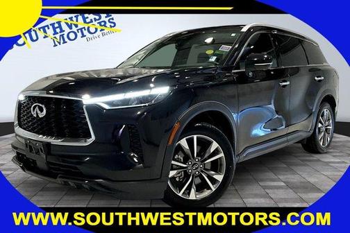 Mineral Black 2023 INFINITI QX60 Luxe