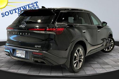 Mineral Black 2023 INFINITI QX60 Luxe