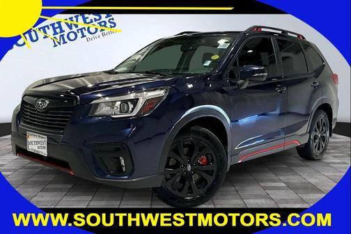 Dark Blue Pearl 2020 Subaru Forester Sport