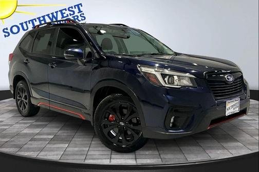 Dark Blue Pearl 2020 Subaru Forester Sport