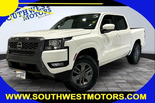 Glacier White 2025 Nissan Frontier SV