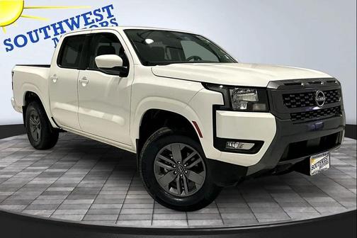 Glacier White 2025 Nissan Frontier SV