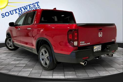 Red 2023 Honda Ridgeline RTL-E