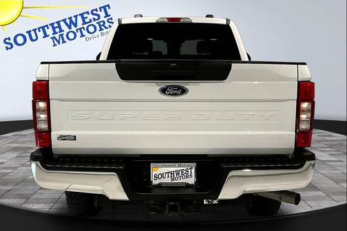 White Platinum Metallic Tri-Coat 2021 Ford F-250 XLT
