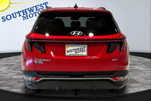 Calypso Red 2022 Hyundai TUCSON SEL