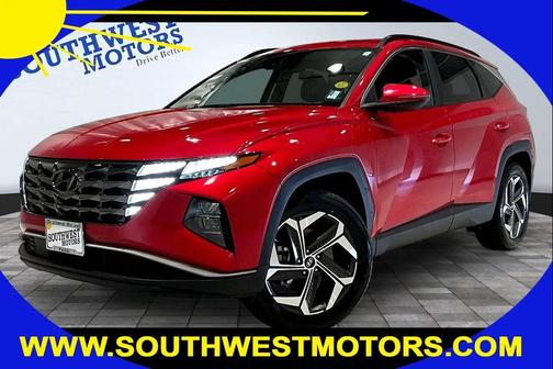 Calypso Red 2022 Hyundai TUCSON SEL