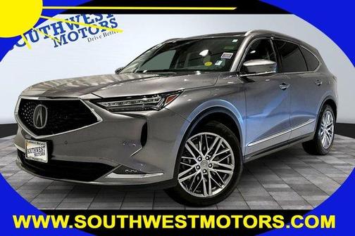 Gray 2022 Acura MDX Advance