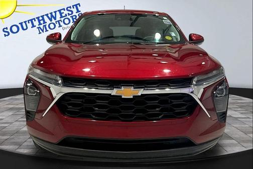 Crimson Metallic 2025 Chevrolet Trax LS