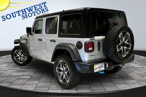 Silver Zynith Clearcoat 2024 Jeep Wrangler 4xe Sport