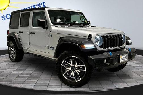 Silver Zynith Clearcoat 2024 Jeep Wrangler 4xe Sport