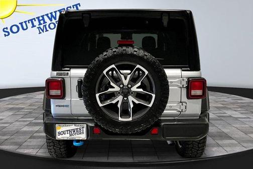 Silver Zynith Clearcoat 2024 Jeep Wrangler 4xe Sport