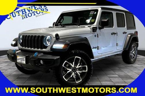 Silver Zynith Clearcoat 2024 Jeep Wrangler 4xe Sport