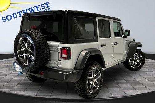 Silver Zynith Clearcoat 2024 Jeep Wrangler 4xe Sport