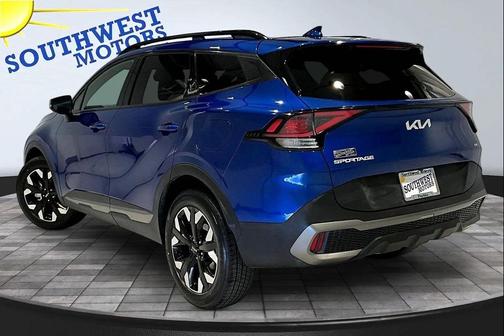 Sapphire Blue 2023 Kia Sportage X-Line