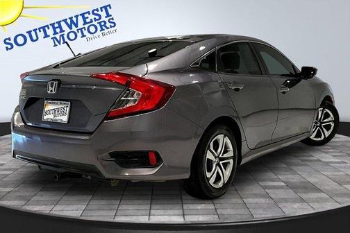 Silver 2017 Honda Civic LX