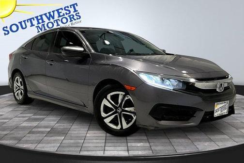 Silver 2017 Honda Civic LX