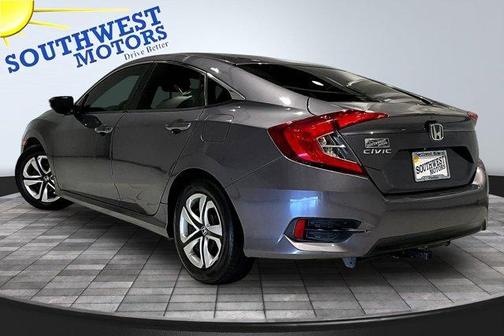 Silver 2017 Honda Civic LX