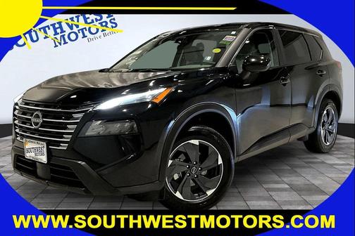 Super Black 2025 Nissan Rogue SV