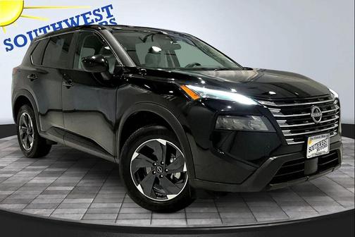 Super Black 2025 Nissan Rogue SV