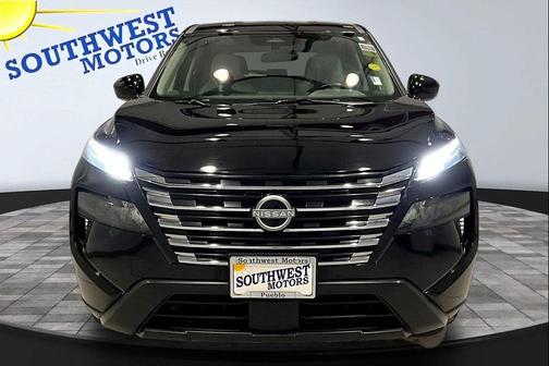 Super Black 2025 Nissan Rogue SV
