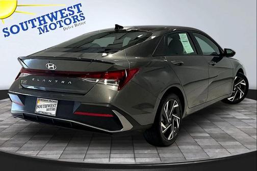 Amazon Gray 2025 Hyundai ELANTRA Sport