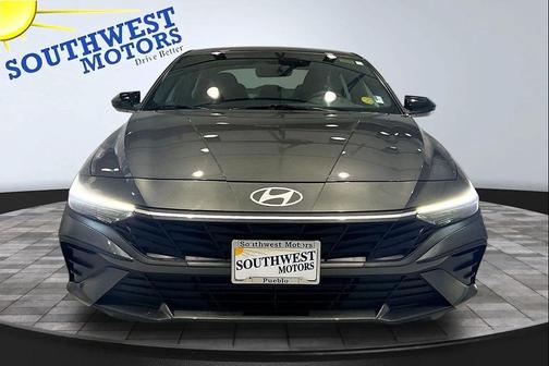 Amazon Gray 2025 Hyundai ELANTRA Sport