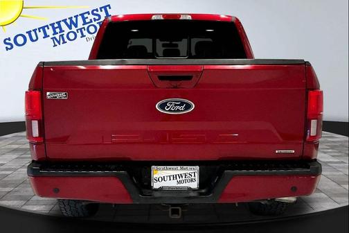 Red 2019 Ford F-150 Lariat