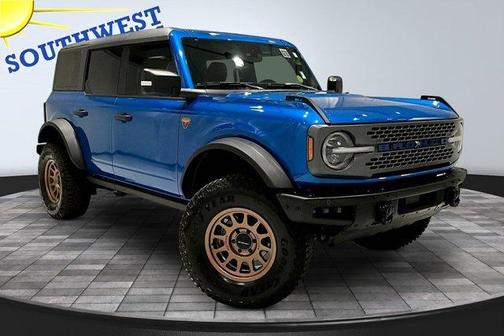 Blue 2024 Ford Bronco Badlands