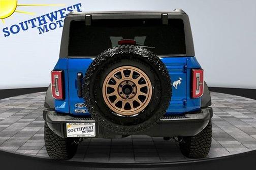 Blue 2024 Ford Bronco Badlands
