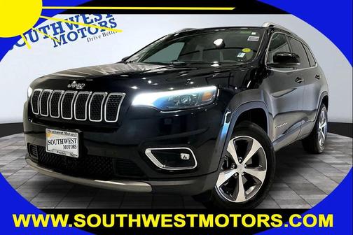 Diamond Black Crystal Pearlcoat 2021 Jeep Cherokee Limited