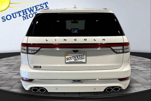 White 2020 Lincoln Aviator Black Label AWD