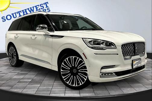 White 2020 Lincoln Aviator Black Label AWD