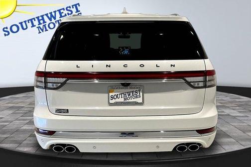 White 2020 Lincoln Aviator Black Label AWD