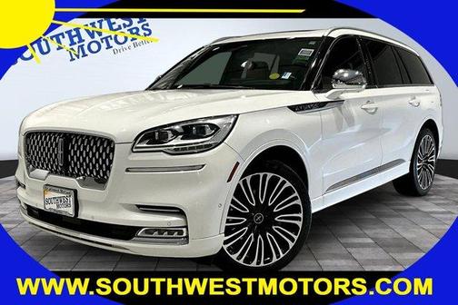 White 2020 Lincoln Aviator Black Label AWD