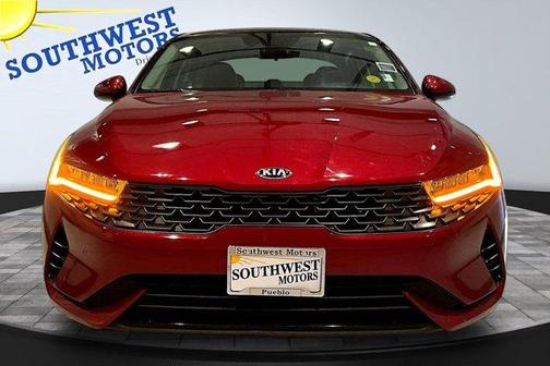 Passion Red 2021 Kia K5 EX