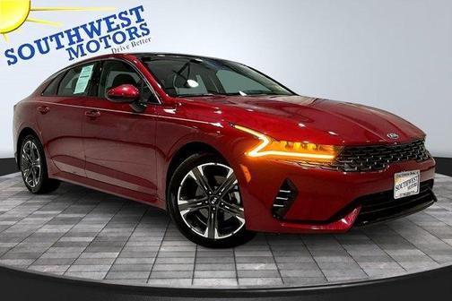 Passion Red 2021 Kia K5 EX