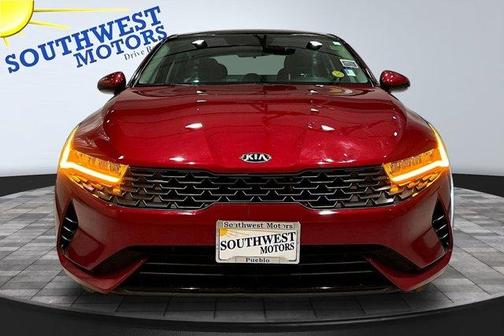 Passion Red 2021 Kia K5 EX