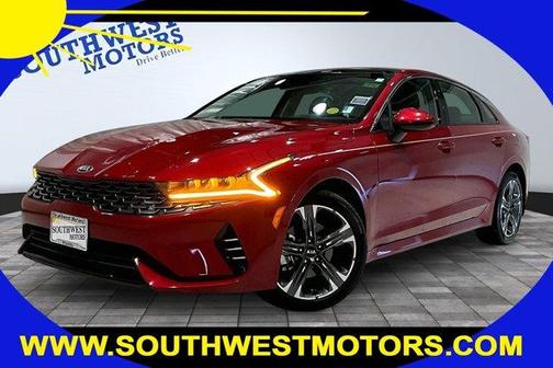 Passion Red 2021 Kia K5 EX