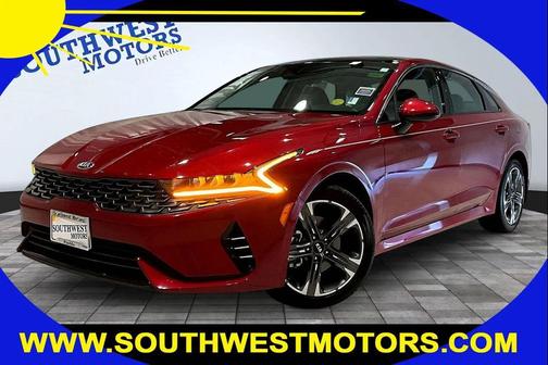 Passion Red 2021 Kia K5 EX