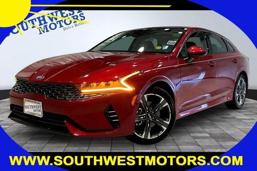Passion Red 2021 Kia K5 EX