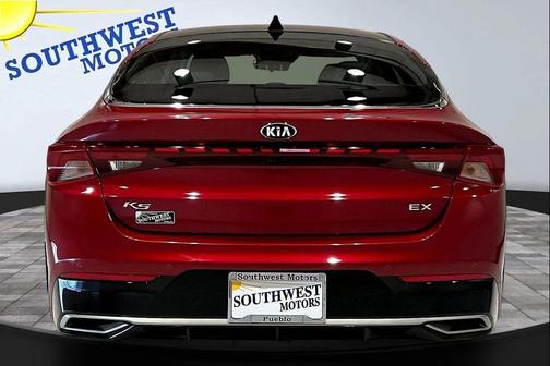 Passion Red 2021 Kia K5 EX