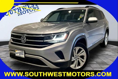 Pyrite Silver Metallic 2022 Volkswagen Atlas 3.6L SE w/Technology