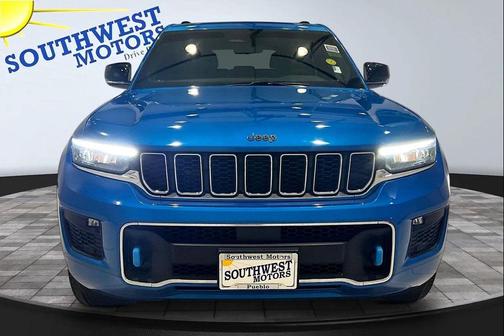 Hydro Blue Pearlcoat 2023 Jeep Grand Cherokee 4xe Overland