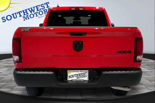 Flame Red Clearcoat 2023 RAM 1500 Classic Warlock Quad Cab 4x4 6'4' Box